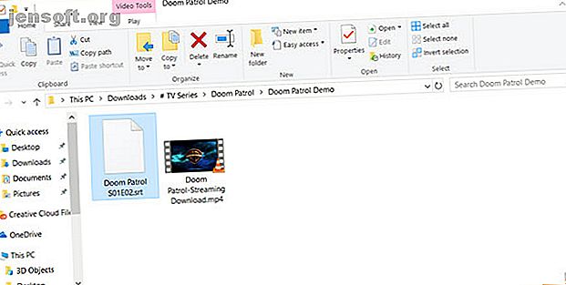 Windows Media Player Sous-titres