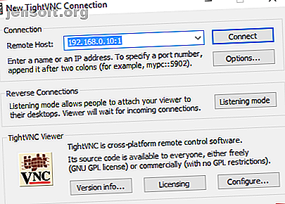 Connexion à distance à Ubuntu avec TightVNC