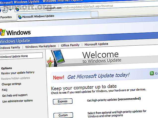 Windows XP Windows Update