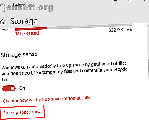 Windows 10 libère de l'espace