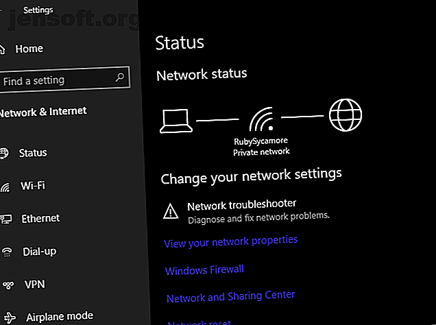 Réinitialisation du réseau Windows 10