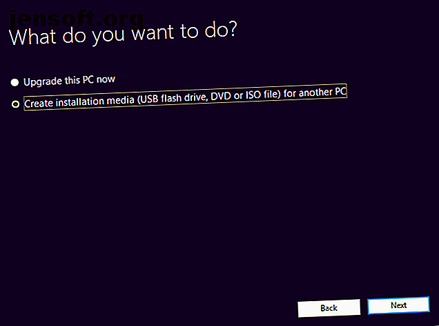 Créer un support d'installation Windows 10