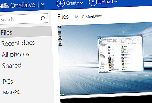 Ceci est une capture d'écran de l'un des meilleurs programmes Windows appelé OneDrive