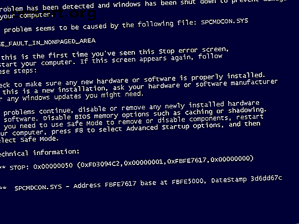 ¿Qué es una pantalla azul en Windows?  ¿Cómo se solucionan los errores de pantalla azul?  Aquí hay varias soluciones para este problema común de Windows.