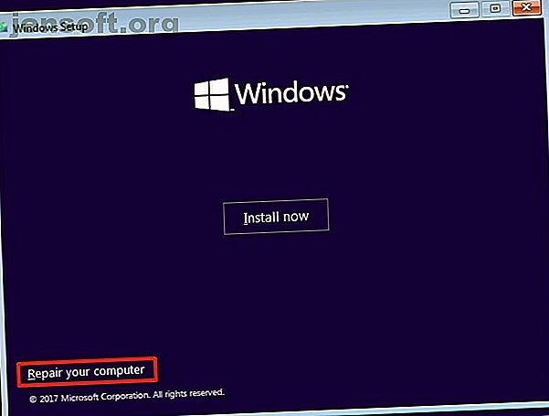 Windows 10 réparer votre ordinateur