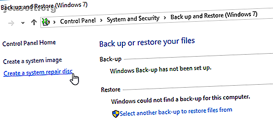 Réparation du système Windows 10