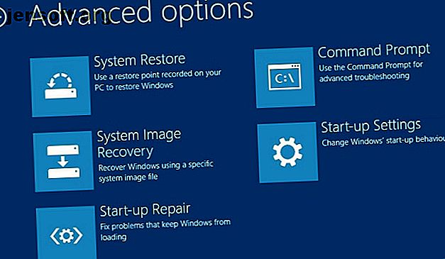 paramètres de démarrage avancés de Windows 10