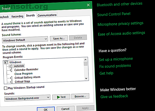 Windows 10 Changer les sons