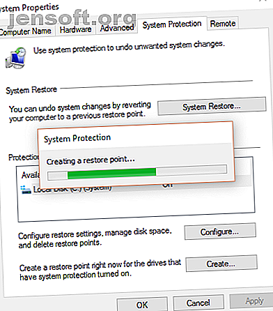 Réinitialisation d'usine de Windows 10 ou utilisation de la restauration du système