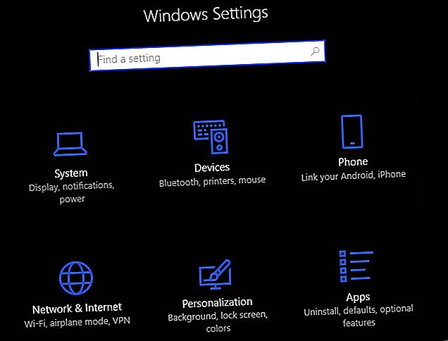 maintenance informatique - Panneau de configuration Windows 10