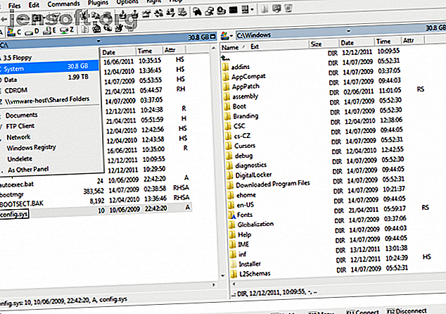 Ceci est une capture d'écran de l'explorateur de fichiers altap alternatif de l'Explorateur de fichiers Windows