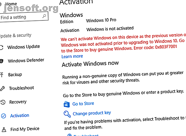 Vous vous demandez comment supprimer le filigrane "activer Windows 10"?  Nous montrons les deux manières d'activer Windows et des solutions de contournement pour le supprimer.