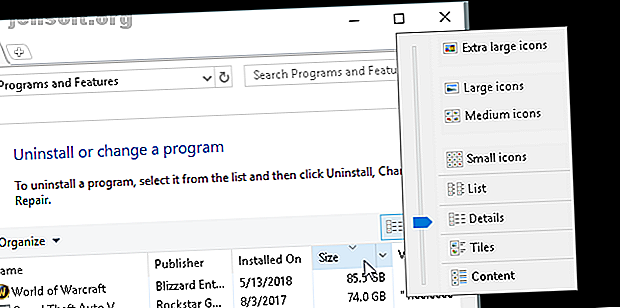 Stockage faible sur Windows 10? 5 astuces pour récupérer vos options de programmes du panneau de contrôle de l'espace disque