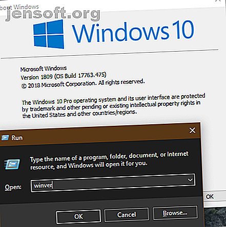Windows 10 Winver Command